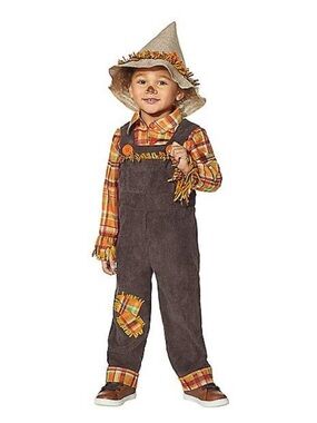 Scarecrow Kids Costume with Hat